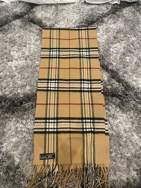 burberry print scarf fake|Burberry look alike wool scarf.